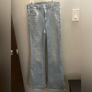 AE Super high rise flare Jean